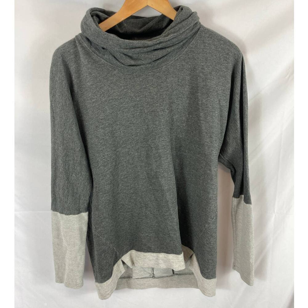 MPG Womans Two Toned Cowl Neck Sweatshirt size medium